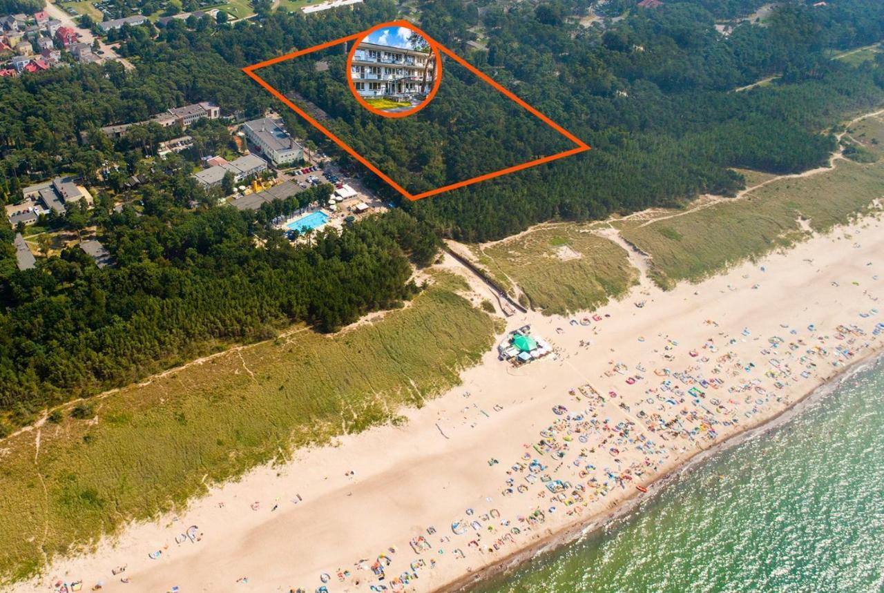 Domki Osrodek Wypoczynkowy Neptun Hotel Ujście-Darłowskie Buitenkant foto