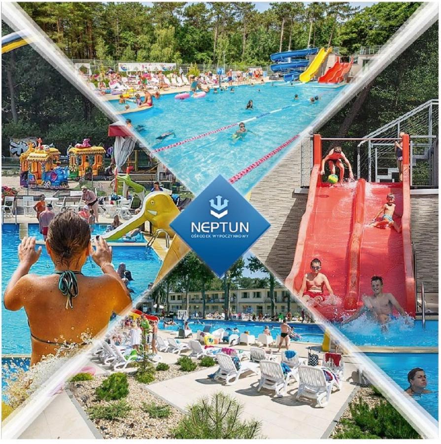 Domki Osrodek Wypoczynkowy Neptun Hotel Ujście-Darłowskie Buitenkant foto