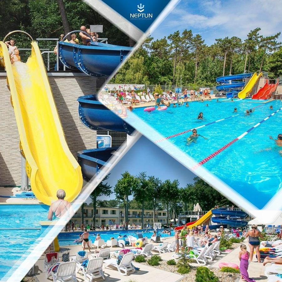 Domki Osrodek Wypoczynkowy Neptun Hotel Ujście-Darłowskie Buitenkant foto